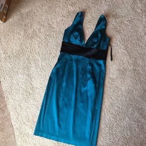 Sz 10 Cache Hunter Green Party dress