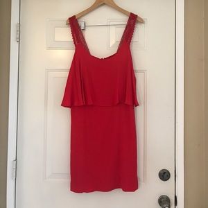 Anthropologie Burnt Orange Dress