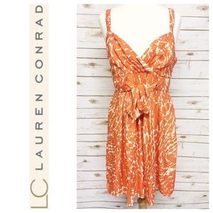 Tangerines 'n Cream Summer Dress- LC Lauren Conrad