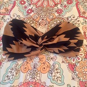 Black & Tan Headband