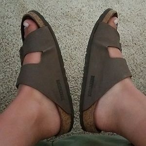 Brown Arizona Birkenstocks Size 38