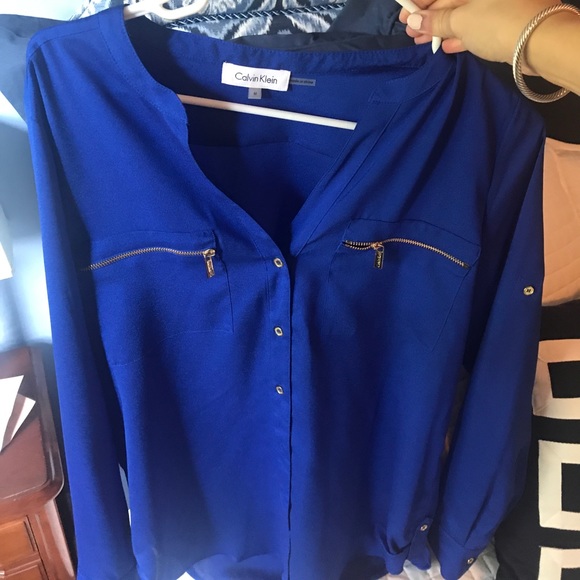 Calvin Klein Tops - Button up shirt