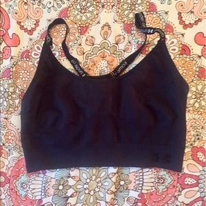 Under Armour Black Sports Bra Size Medium