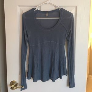 Steal Blue Free People light weight Sweater