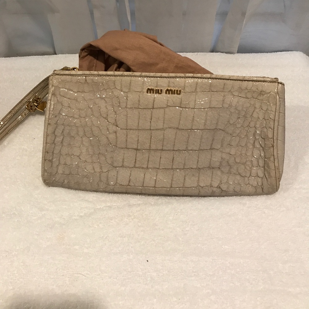 Miu Miu wristlet