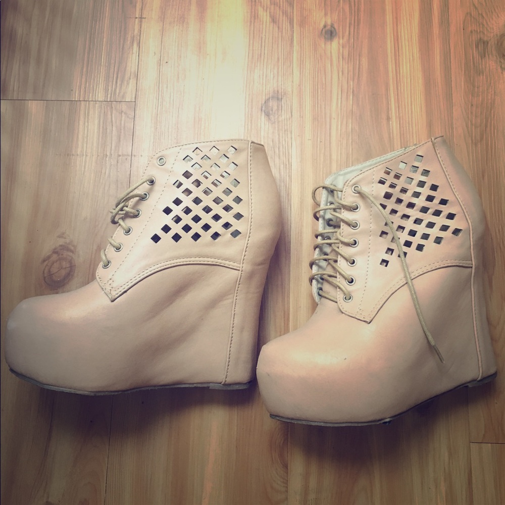 Nude Booties