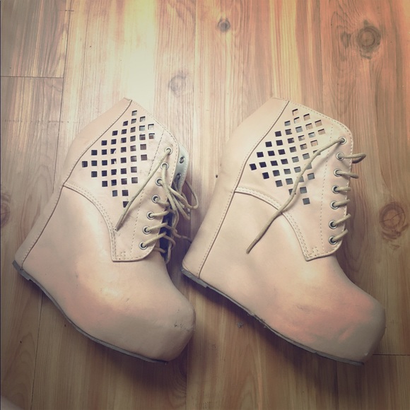 Nude Booties - Picture 2 of 6