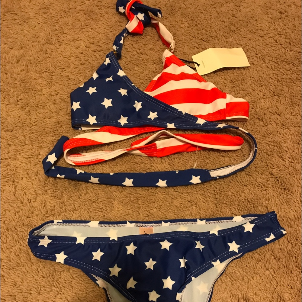 American Flag Bikini