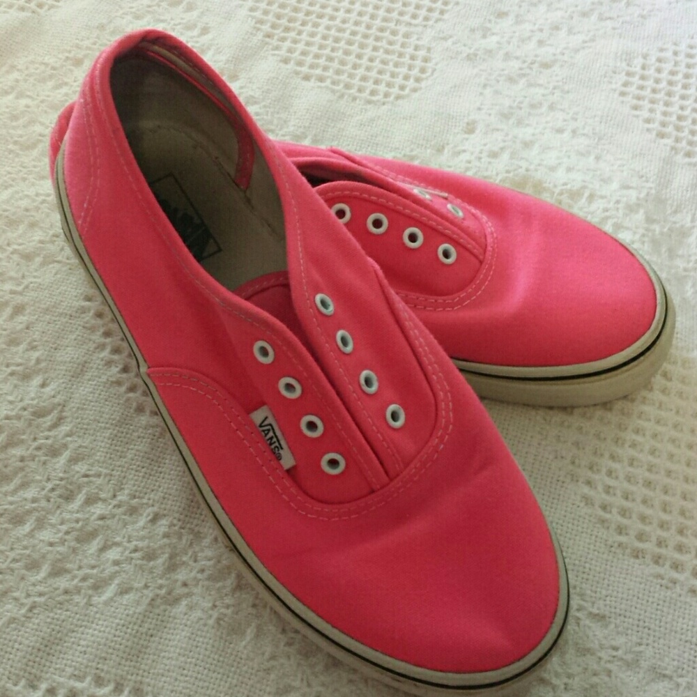 Pink girls Vans size 3.5