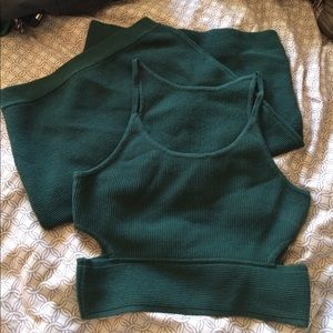 Green two piece set