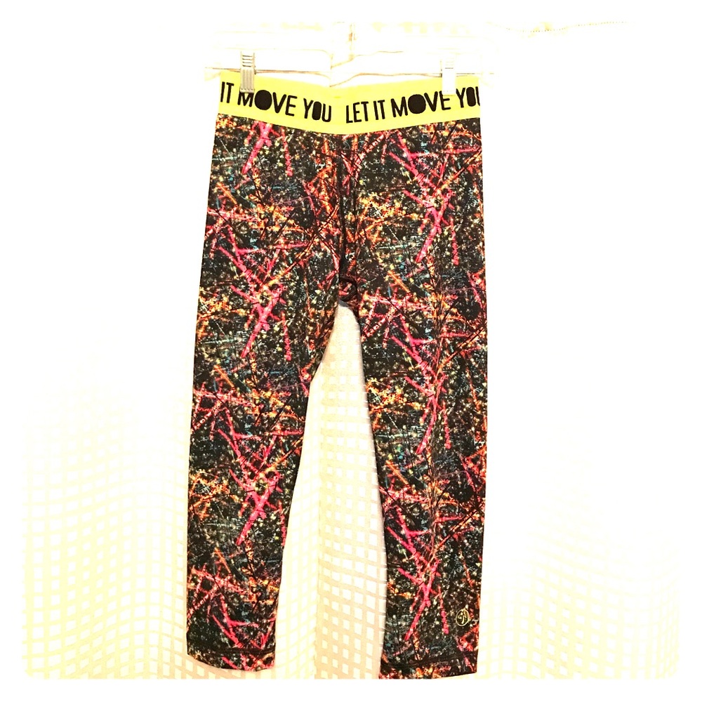 Neon Zumba Capris
