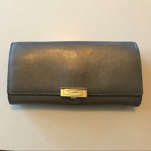 Tumi leather wallet