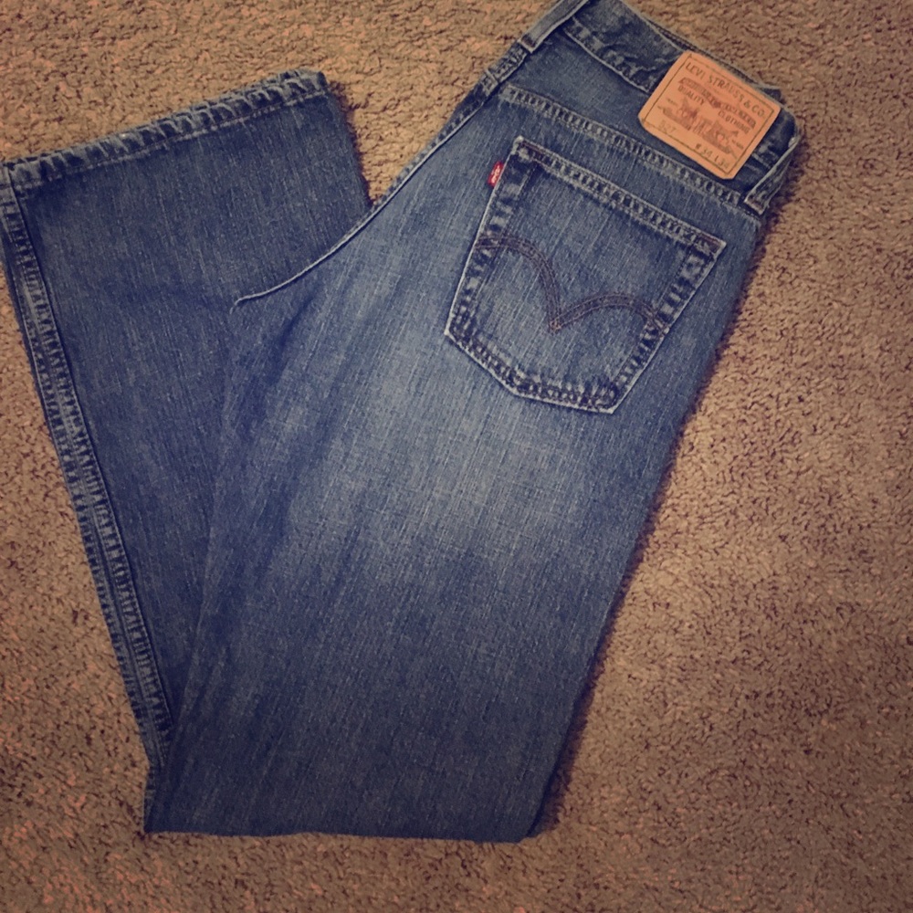 Men's LEVIS 527 Low Boot Cut Jeans