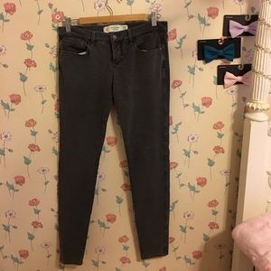 Abercrombie grey jeggings