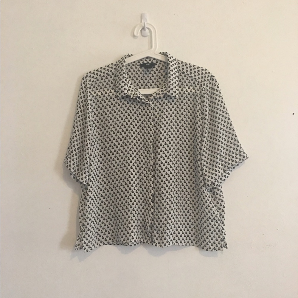 H&M Soft Button Down Blouse