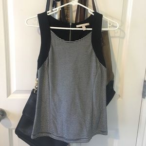 Banana Republic Striped Tank 00P
