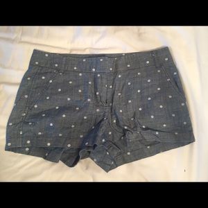 Polk-a-dot JCrew Chino Shorts