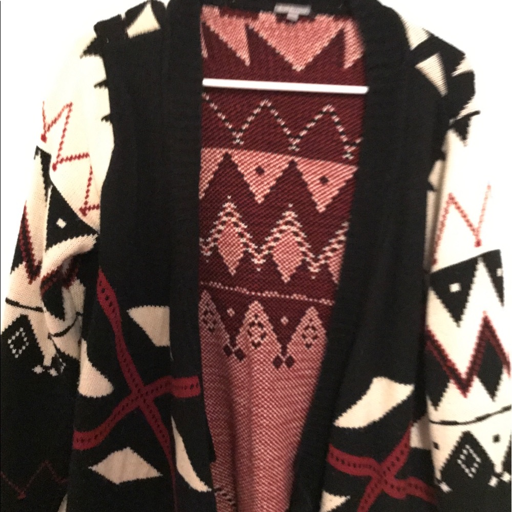 Sorry for bad quality. Soft thick cardigan.