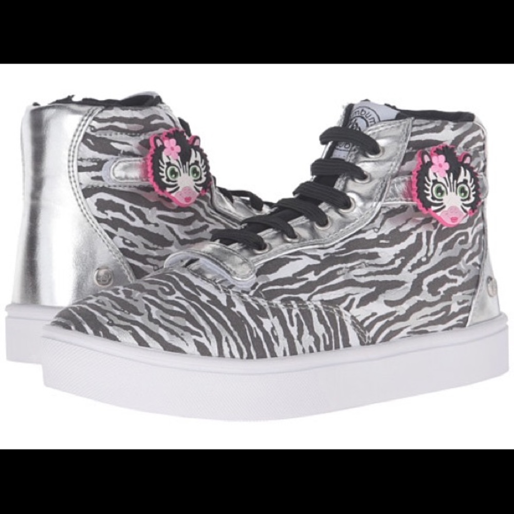 Girls Bumbums & Baubles, Brooklyn-Zebra. Size 13.