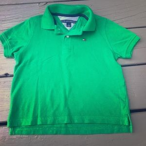 Kelly Green Tommy Hilfiger Polo Boys