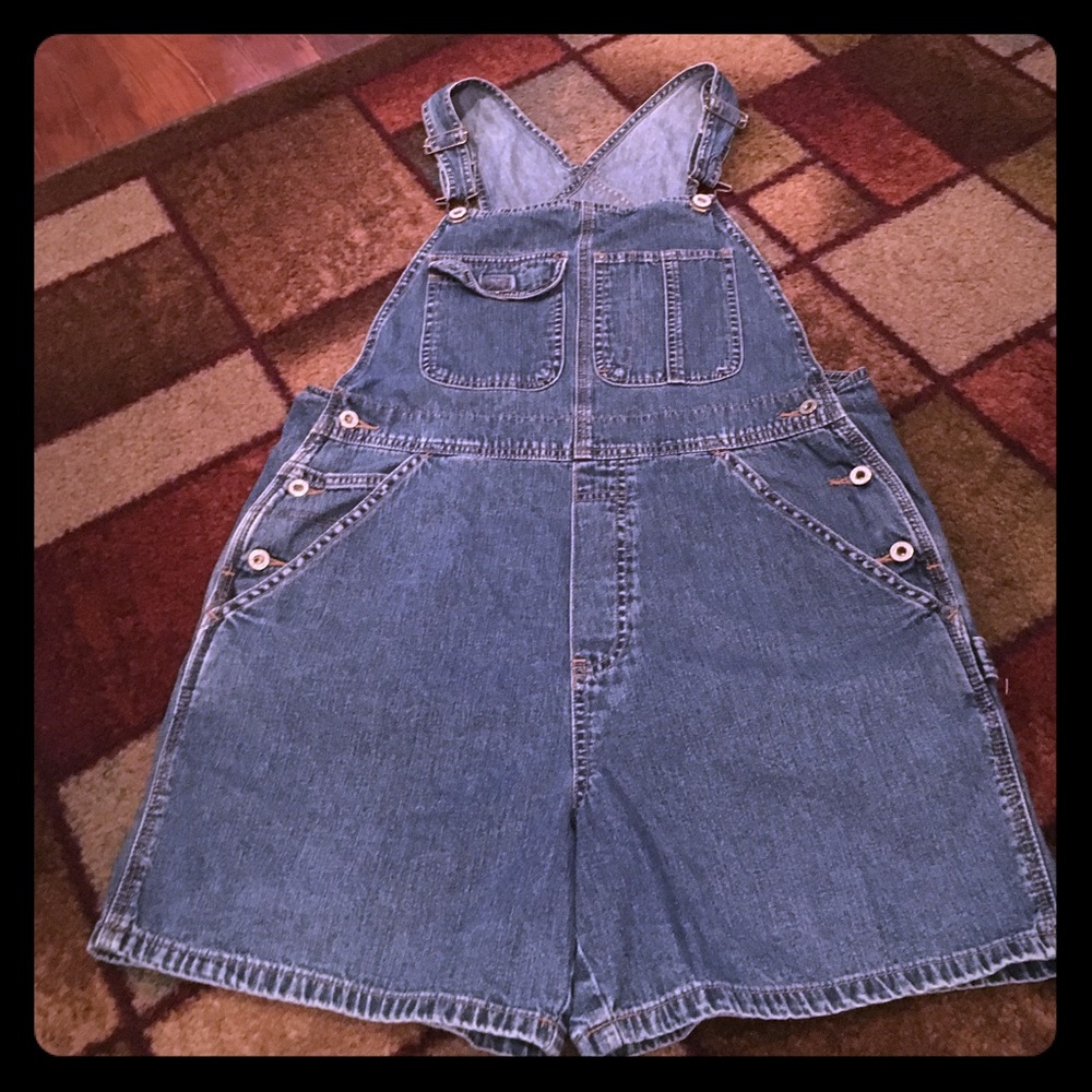 🌺Old Navy Blue Denim Jean Short Alls 🌺