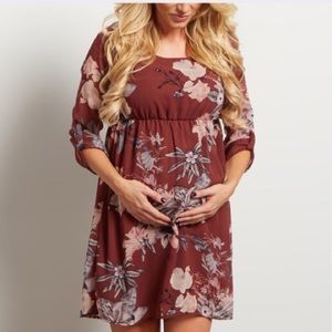NWT Pink Blush Maternity dress XL