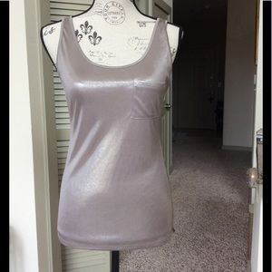 Guess Gold Iridescent Tank