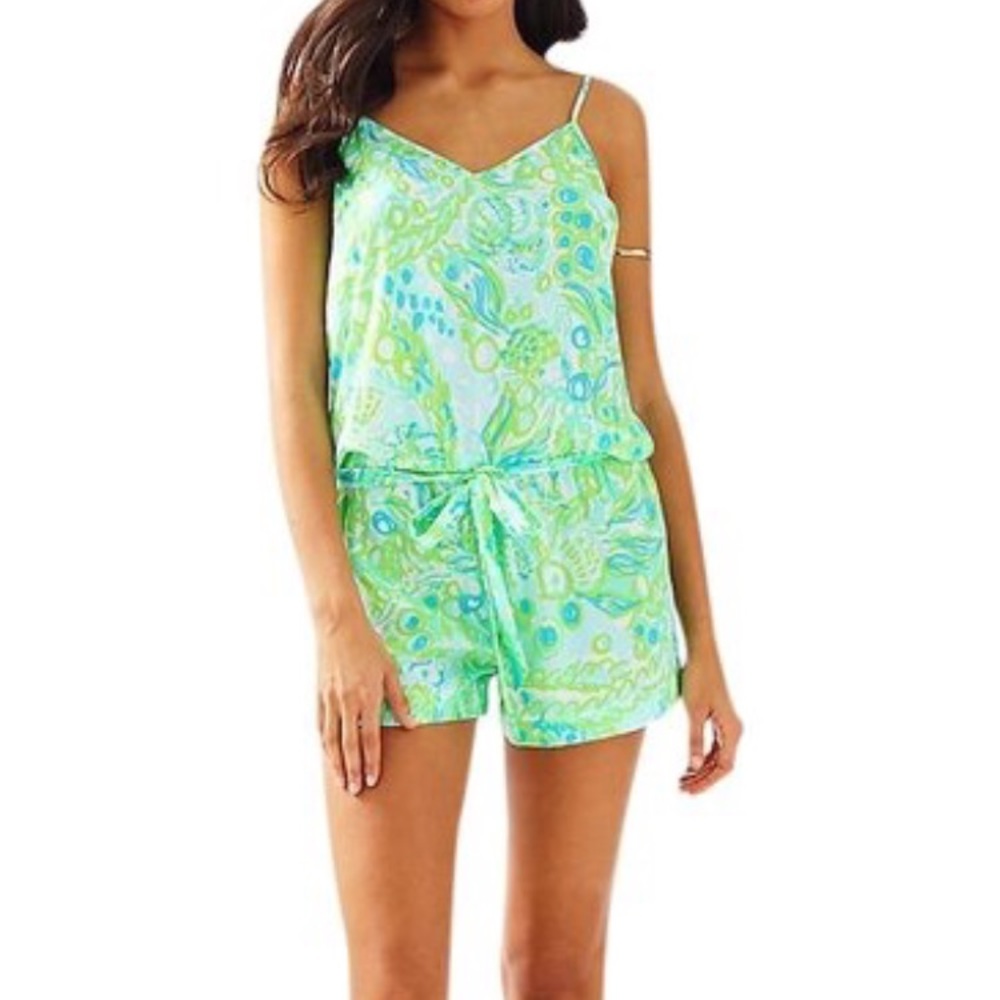 NWT Lilly a Pulitzer Deanna Romper