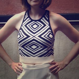 ASOS Cropped Knit Tank