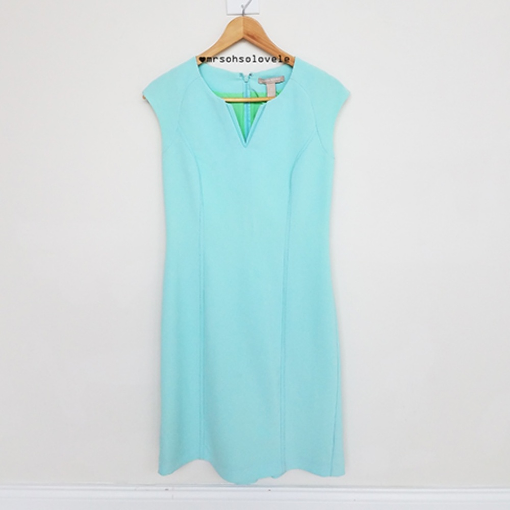 BANANA REPUBLIC Blue sleeveless dress size 4 NWT