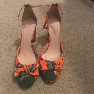 J. Crew Collection Lena ankle strap pumps sz 10