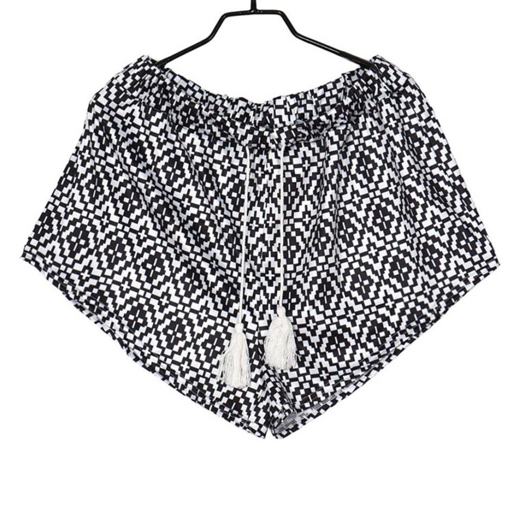 Geometric Print Shorts