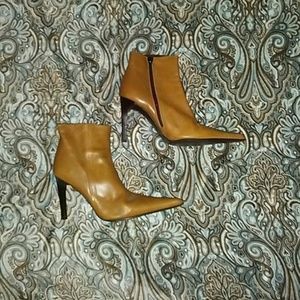 Guess Leather Pointy Toe Boots