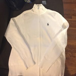 Brand New Ralph Lauren Zip Up Sweater