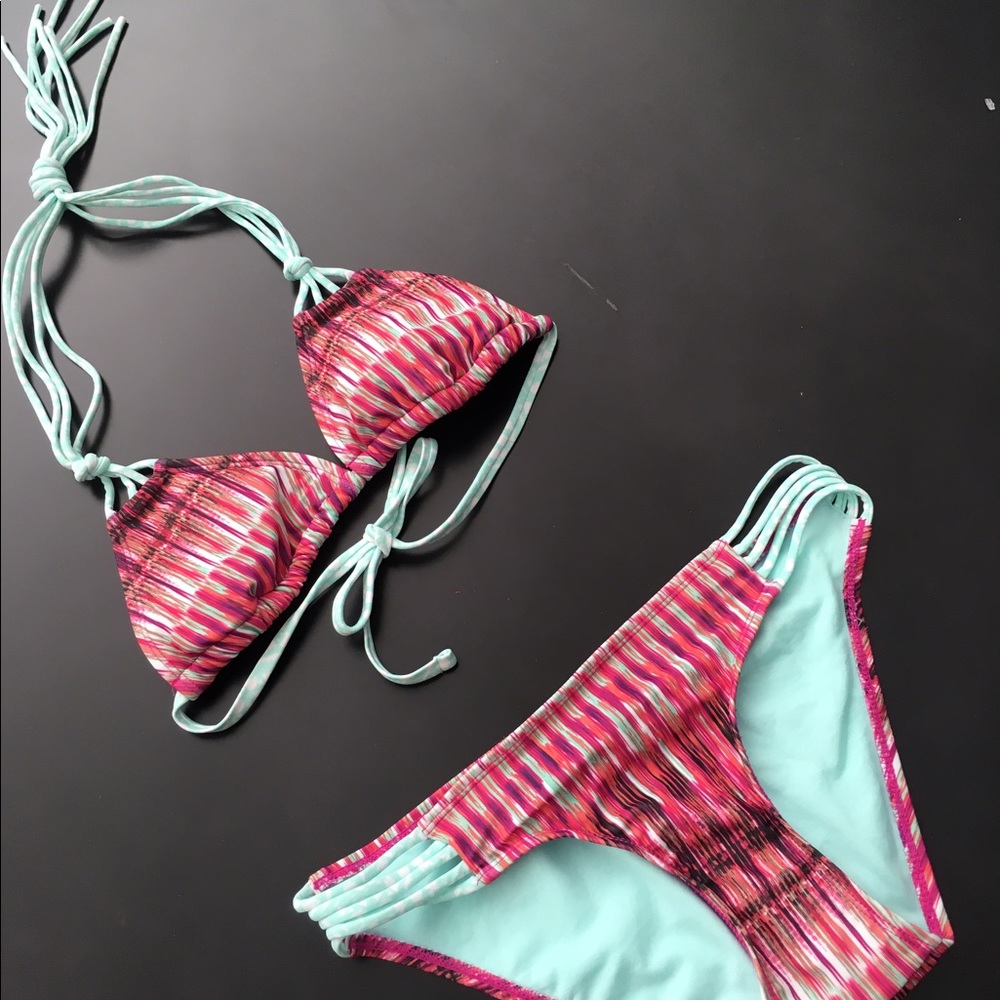 Pink Rain Bikini