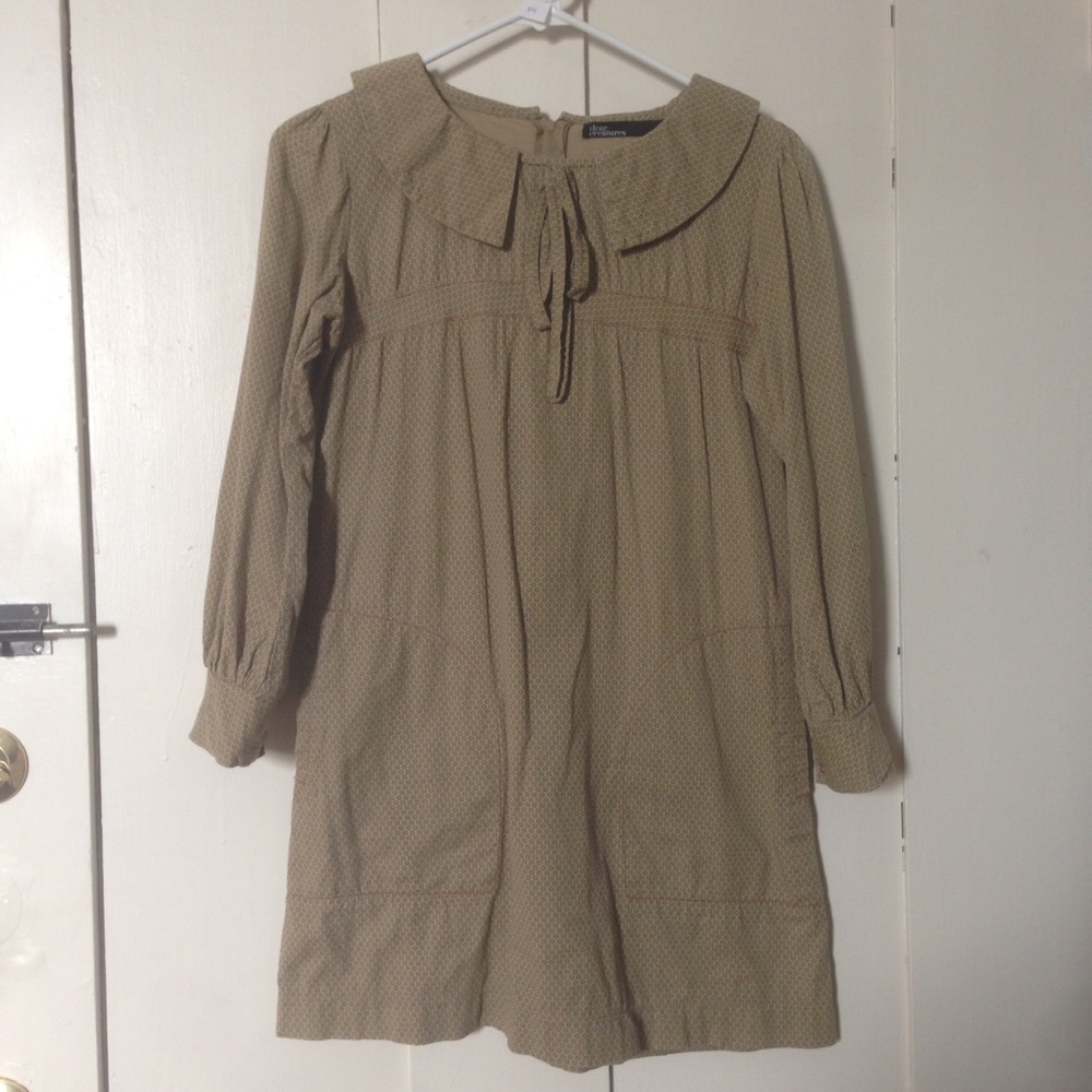 Anthropologie print tunic dress