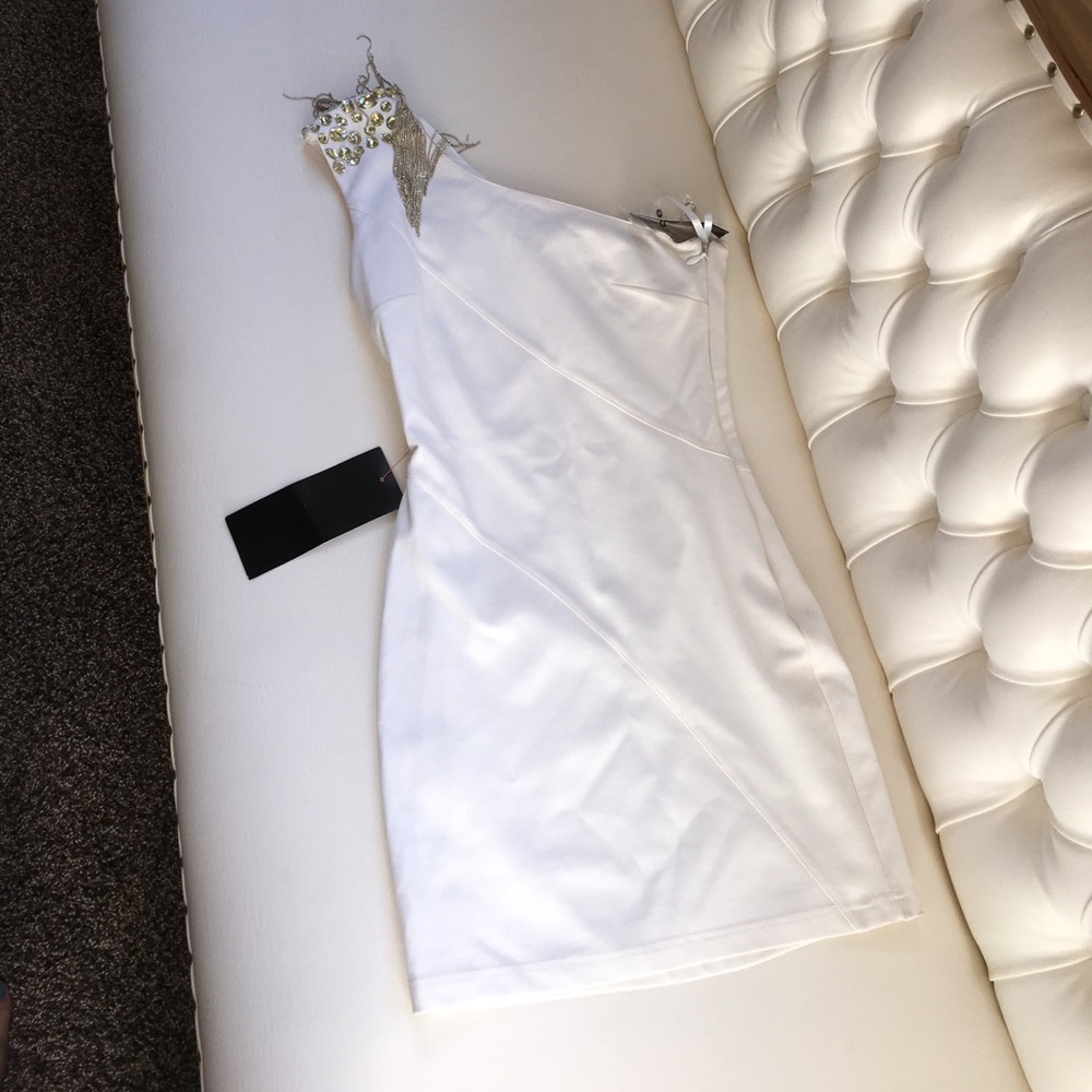 Bebe rhinestone dress