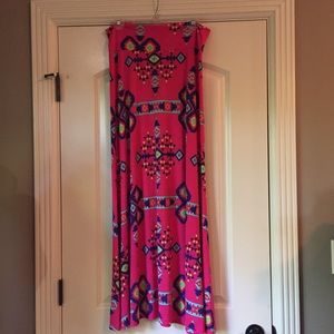 Super cute Aztec maxi skirt!  NWOT!