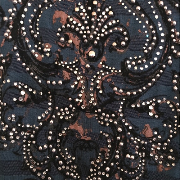 NWOT Miss Me Rhinestone Tank Top - Picture 3 of 3