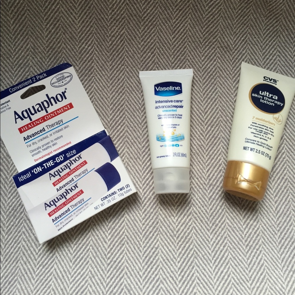 Skincare bundle-Aquaphor, Vaseline, CVS brand