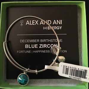 Brand new AUTHENTIC blue zircon Alex and Ani