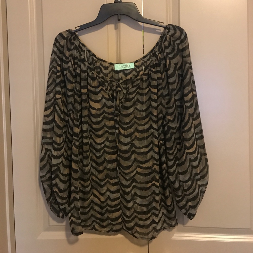 Karlie 3/4 length shirt