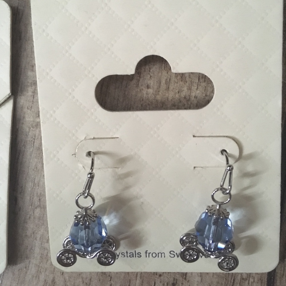 Disney crystal earrings