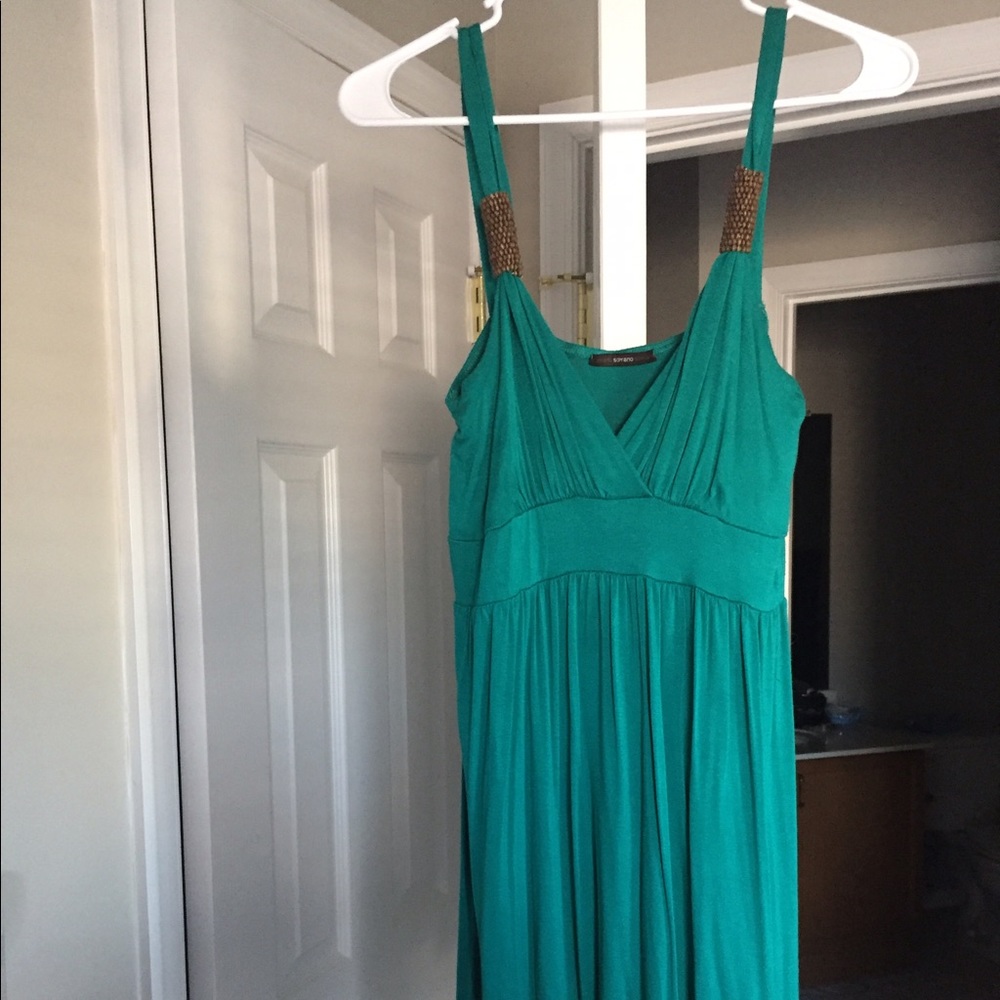 Green summer sundress ☀️