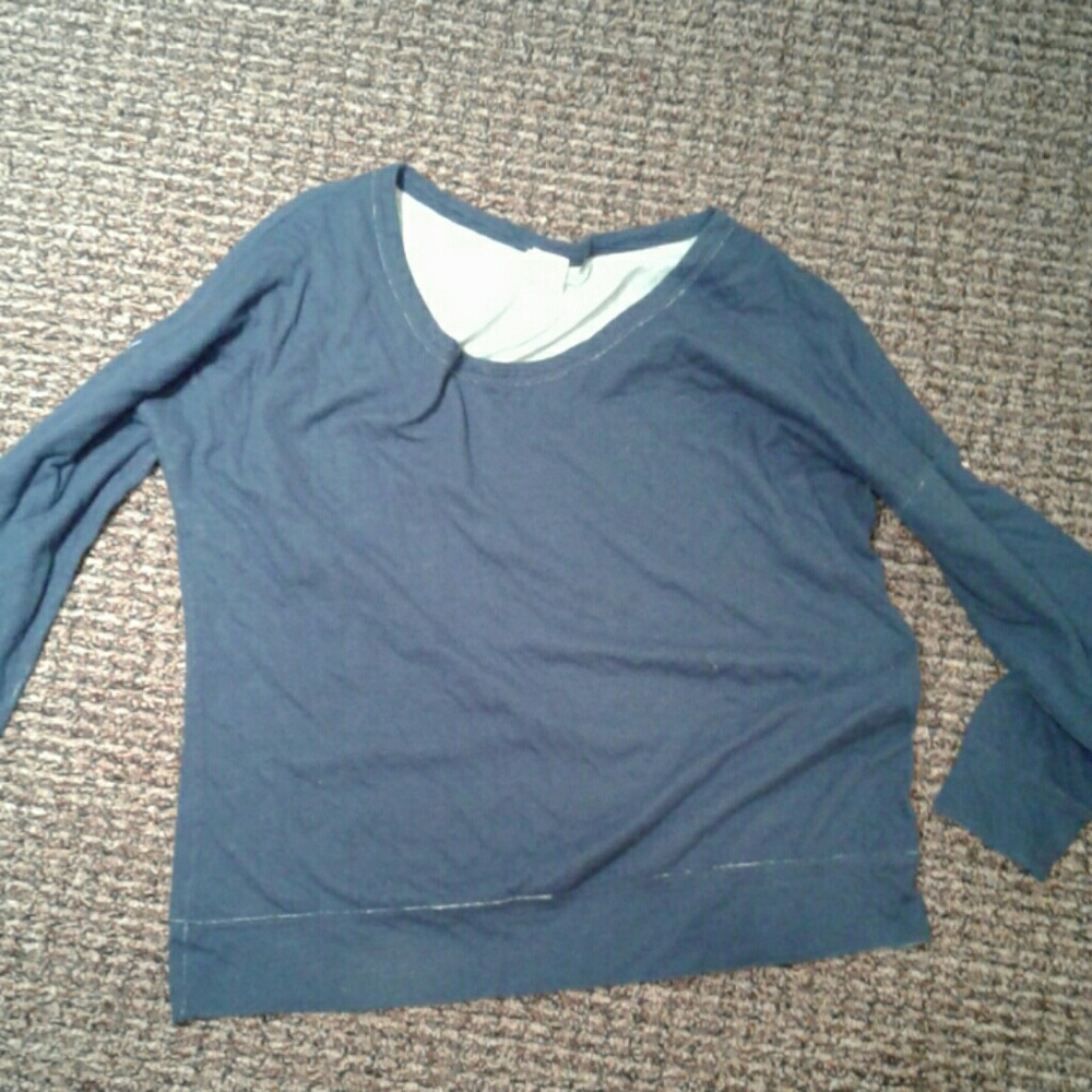 Dark blue comfy shirt