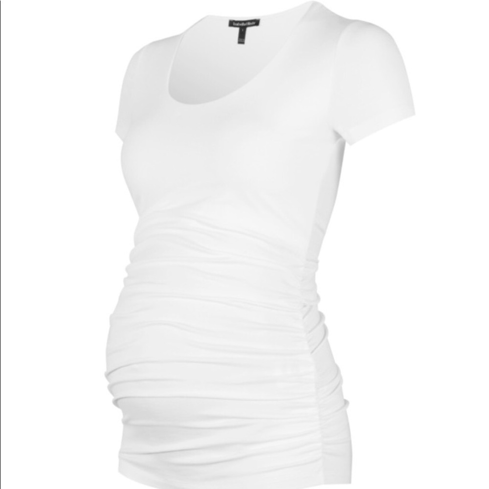 Isabella Oliver Maternity White Tee