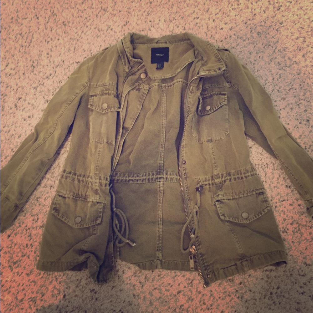 NWOT Forever 21 army jacket