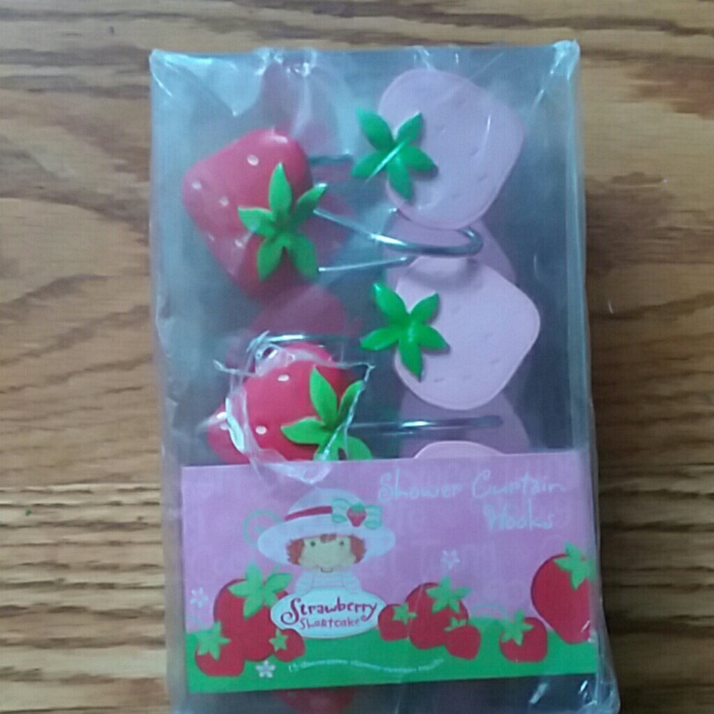 Shower curtain hooks