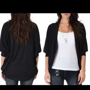 Black Lightweight Cardigan