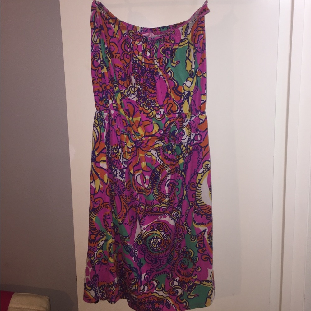 #LillyPulitzer tube top dress